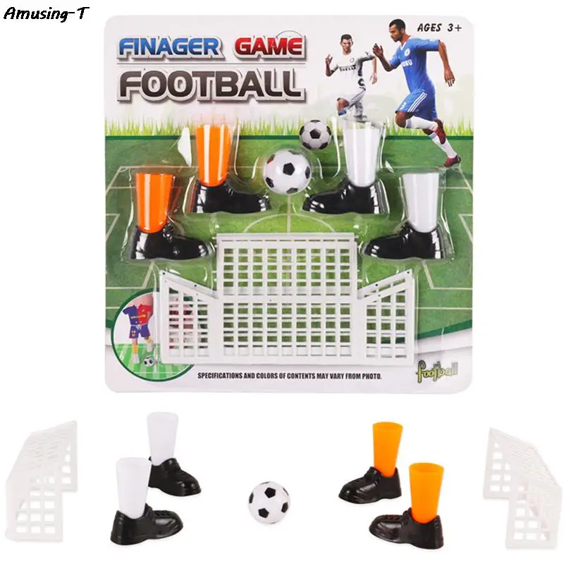 

Funny Mini Finger Soccer Football Match Play Table Game Set with Two Goals Fun Funny Gadgets Novelty Toys For Kids Toy Party