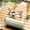 Portable Integrated Card Stove Camping Gas Stove Outdoor Hiking Barbecue Travel Cooking Oven Box Type Gas Stove 1