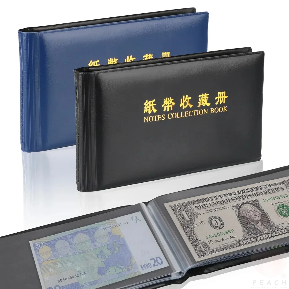 Paper Money Collection Album 30 Pages for Collector