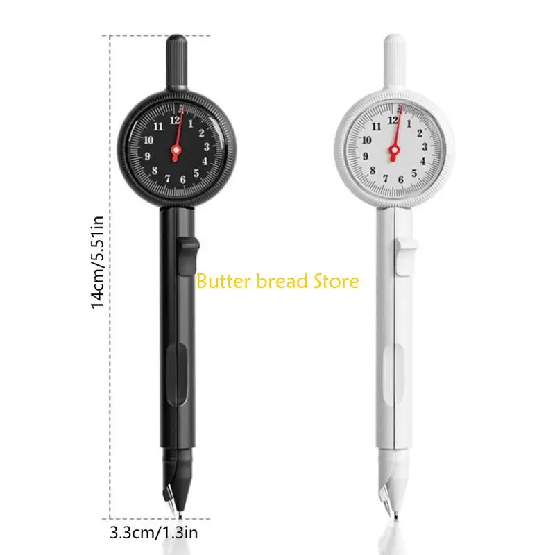 정확한 30cm 스케일을 제공하는 명확한 스케일 표시가 있는 W89C 플라스틱 기하학 나침반