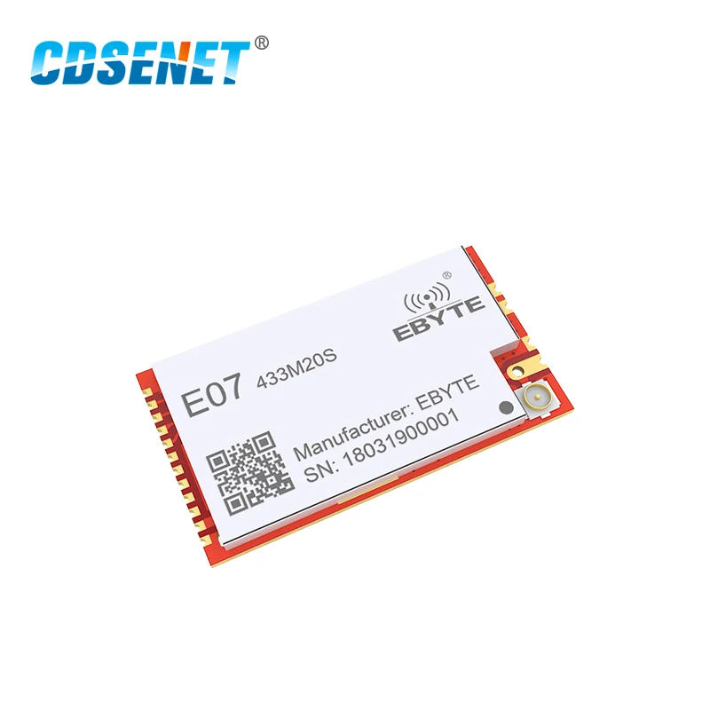 Cc1101 433 Mhz 100Mw Modulo Rf 20Dbm Cdsenet Ricetrasmettitore Smd Pa A Lunga Distanza 433 Mhz Trasmettitore E Ricevitore Ipex E07-433M20S