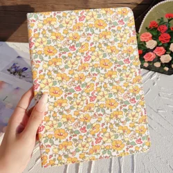 Fabric Flowers Tablet Cover - Artistic Design and Durable Protection - iPad Air5 10.9in2022 (Style3)