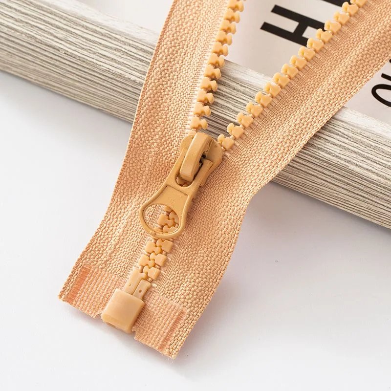 Resin Open-End Zipper for Garment Sewing and Accessories