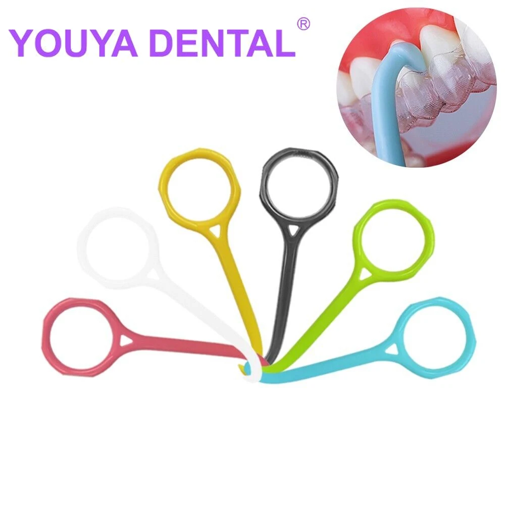 10/30Pcs Strumento Di Rimozione Dentale Gancio Dentale In Plastica Bello Estrattore Di Allineatori Ortodontici Apparecchi Invisibili Allineatore Strum