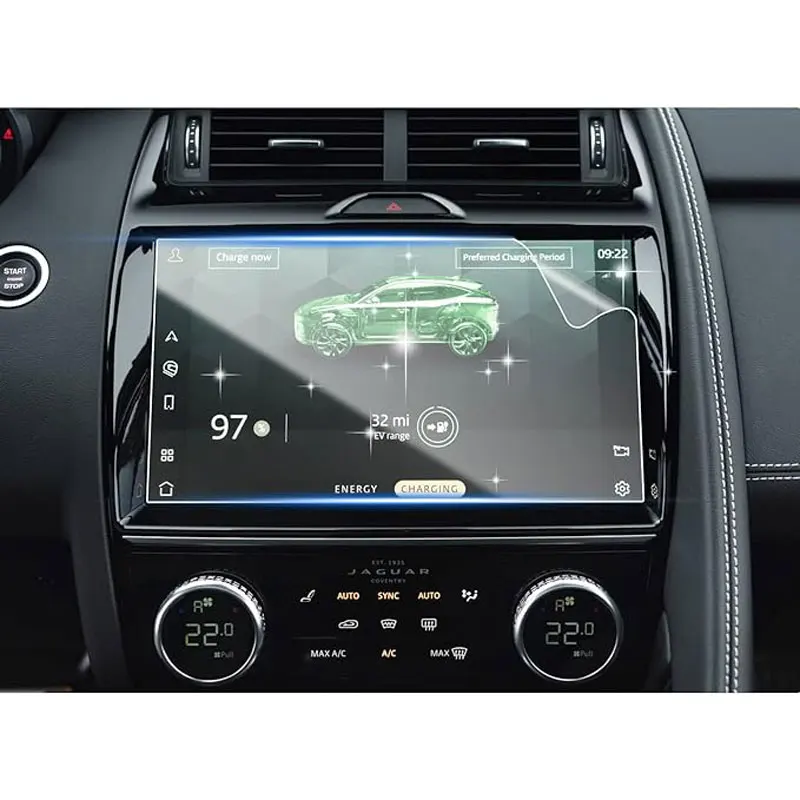 

For Jaguar F-PACE 2021 11.4 Inch Car GPS Navigation Center Touch Display Tempered glass Screen Protector