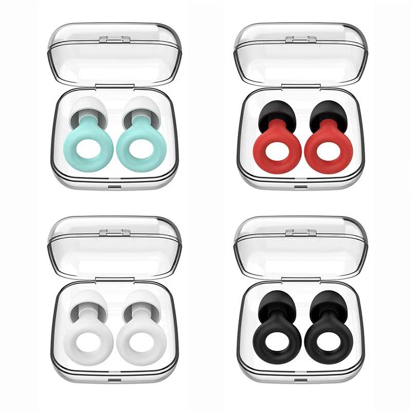 Premium Silicone Noise-Reducing Earplugs