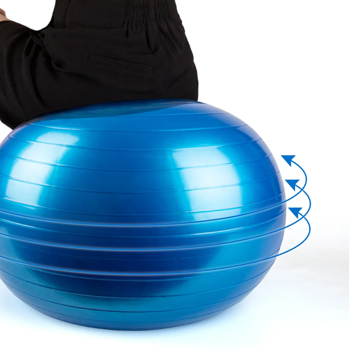 Professional Pvc Anti Burst Yoga Ball Ball Exercise Flexible Balance Fitness Body Building Equipment Gym Training