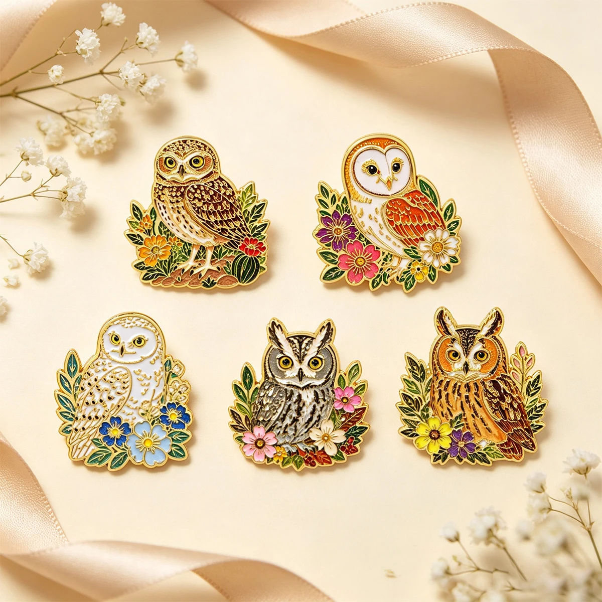 Charming Otter Enamel Pin - Adorable Water Animal Brooch for Clothing and Accessories