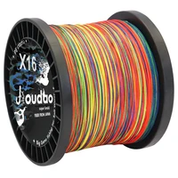 16 Strands 1000m 1500m Hollow Core 100% PE Extreme Braided Fishing Line 55LBs / 250LBs Saltwater Sea Fishing Goods 1