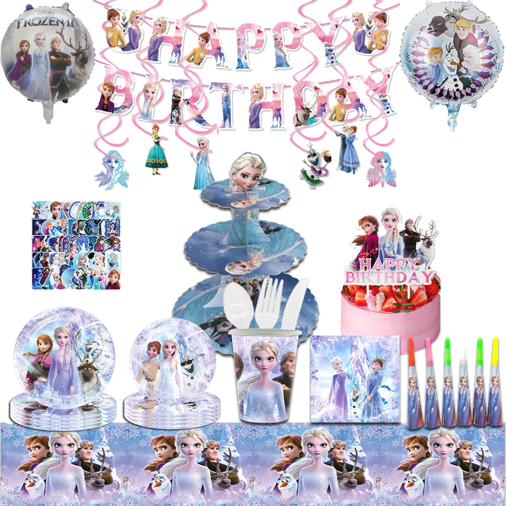 

Одноразовая посуда Disney «Холодное сердце 2» для дня рождения