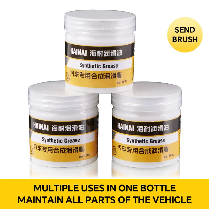 Auto Door Sunroof Track Gear Bearing Mechanical O-ring Silicone Oil Synthetic Grease Car Care Multi-purpose Lubricating Oil