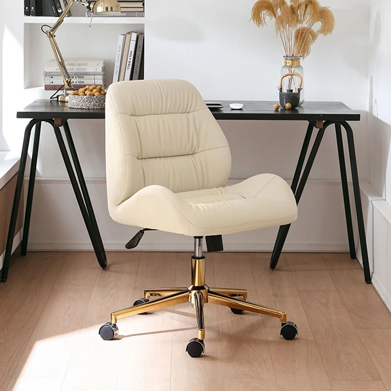 Scrivania Moderna Reclinabile Sedie Da Soggiorno Vanity Floor Sedia Da Ufficio Nordica Con Accento Rilassante Fauteuil Mobili Di Design Yx50Lc