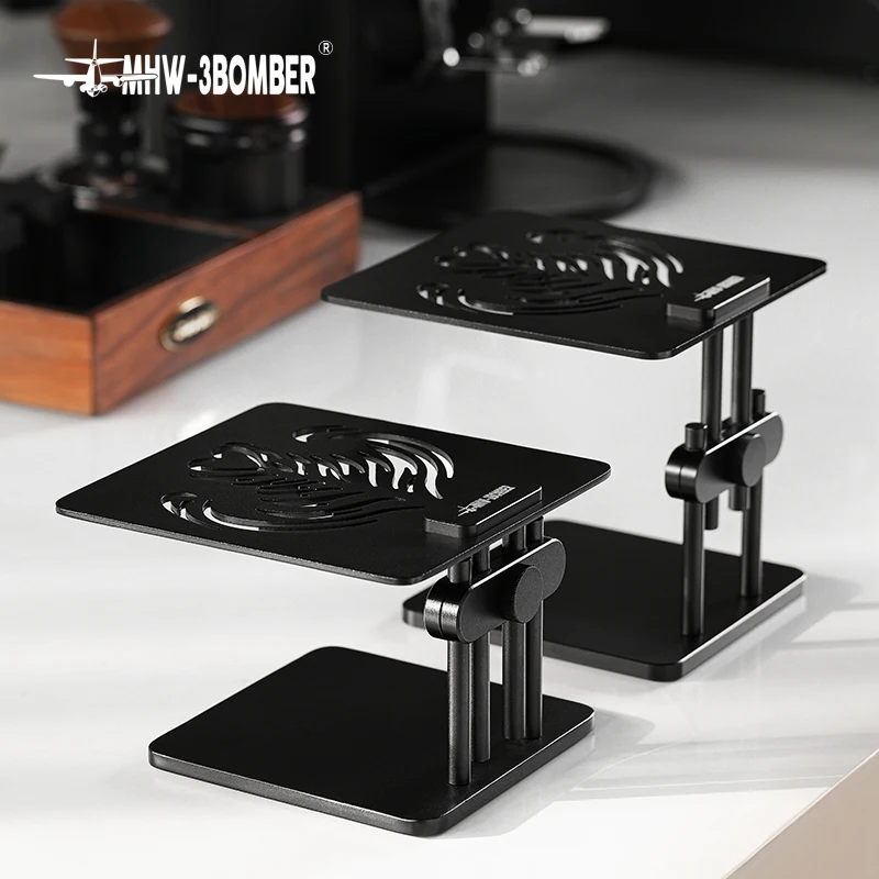 Espresso-Organizer-Box, Espresso-Tamping-Station, universeller, rutschfester