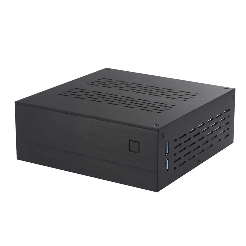 Exquisite-Mini ITX Computer Case Chassis Aluminum HTPC Mini ITX DIY PC ...