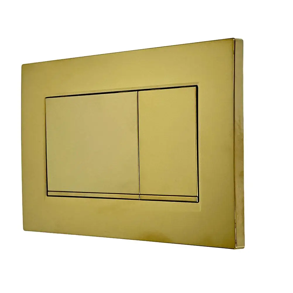 

Gold Dual Flush Actuator Plate For Geberit Sigma30 For UP320 Cistern Toilet Flush Button Matt Black Chrome Bathroom Toilet Parts