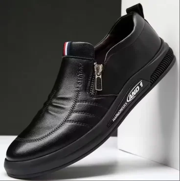Sapato Masculino Casual de Couro | Mocassim Slip On Confortável | Estilo, Elegância e Praticidade!