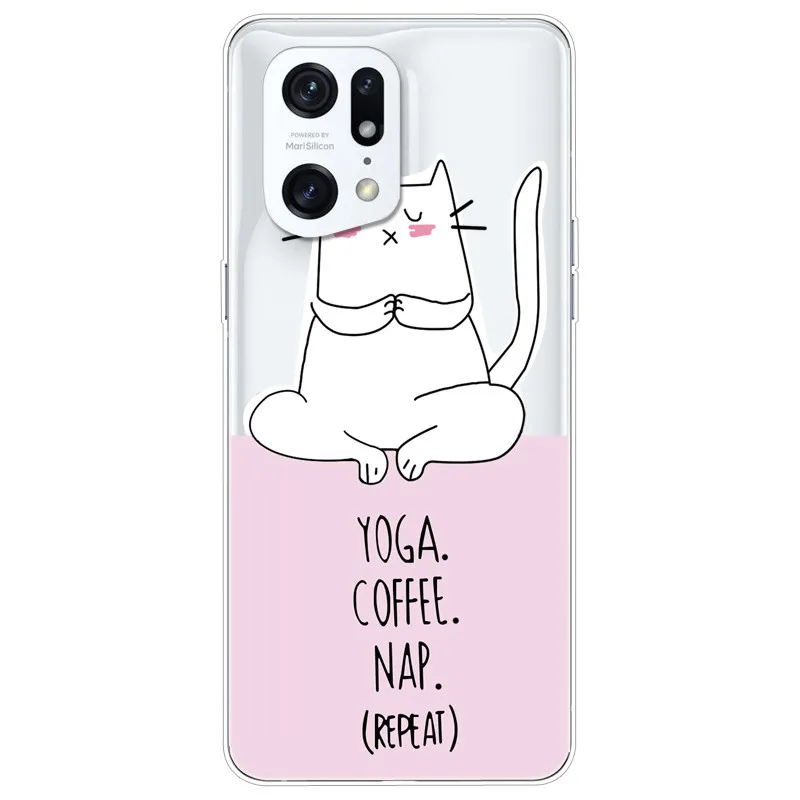 Transparent Soft TPU Silicone Phone Case with Clear Bumper - Lovely Design