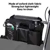 Wheelchair Armrest Side Storage Bag Waterproof Portable Pocket with Reflective Strip for Seniors Elderly Wheelchair Accessories 3