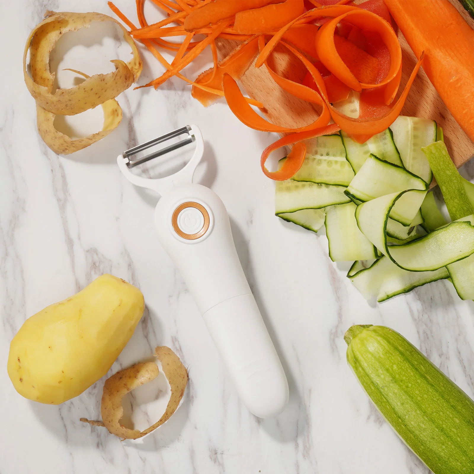 Sonew éplucheur de légumes Éplucheur de fruits automatique électrique