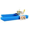 RC Boat Diy Wind Powered Boat Model Kit with Self-made Fish Finder Bait Hit Nest Boat Trailer Rescue Boat 1
