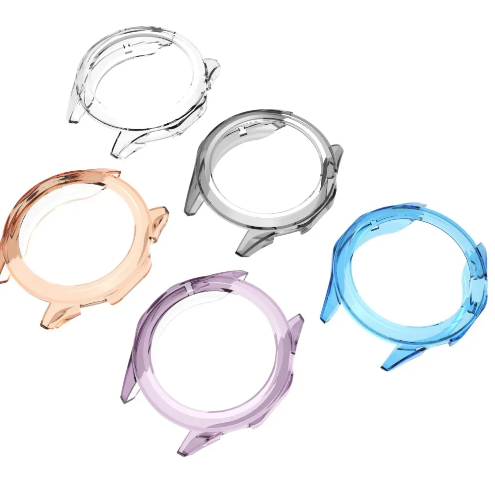 Transparent TPU Protective Case for Smartwatch - Bumper Shell Accessory