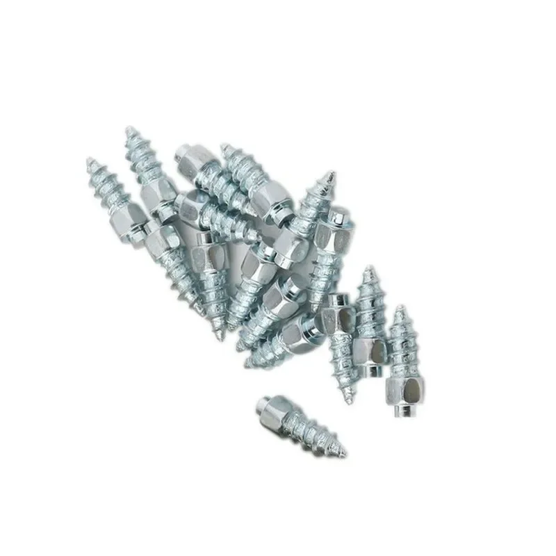 Steel Wheel Tyre Stud Screws Snow Tire Spikes for Car Auto SUV ATV Snow Nail Anti-Slip Screws 50/100PCS 12mm/15mm/0.59"