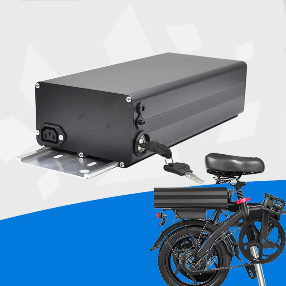 ElectricBikeShelfBatteryBoxEbike186521700LargeCapacityHolder