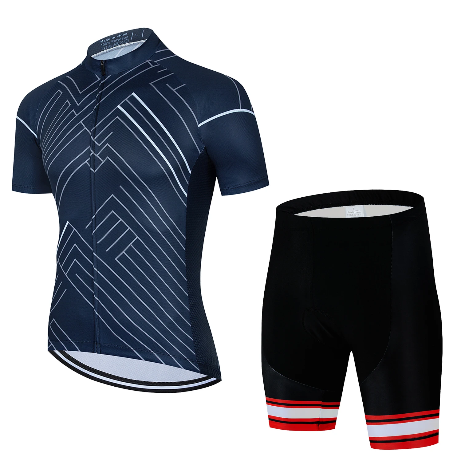 Enhanced Men's Professional Cycling Jersey and Bib Set - Summer Edition