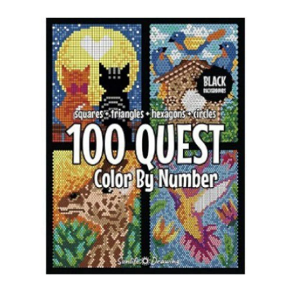 BAAU Colorful Digital Painting Book for Exploration and Creativity for Kids