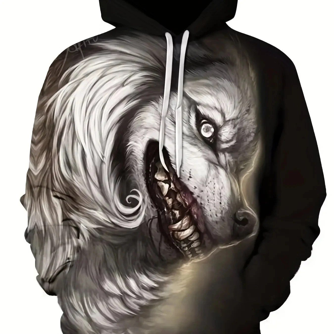 Sudadera con capucha vintage de tigre para hombre, camisetas con estampado 3D, sudadera con capucha de manga larga con gráficos de tigre y animales a la moda, camisetas de gran tamaño para hombre