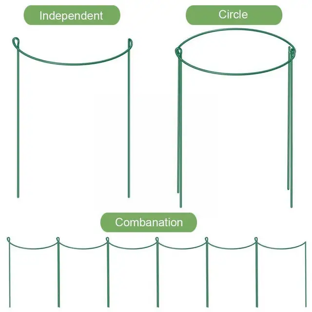 Növényi Hegymászó Keret Vaskerti Támogató Halom Szőlő Virágkert Dekoráció Beltéri Clematis Cserepes - Image 4