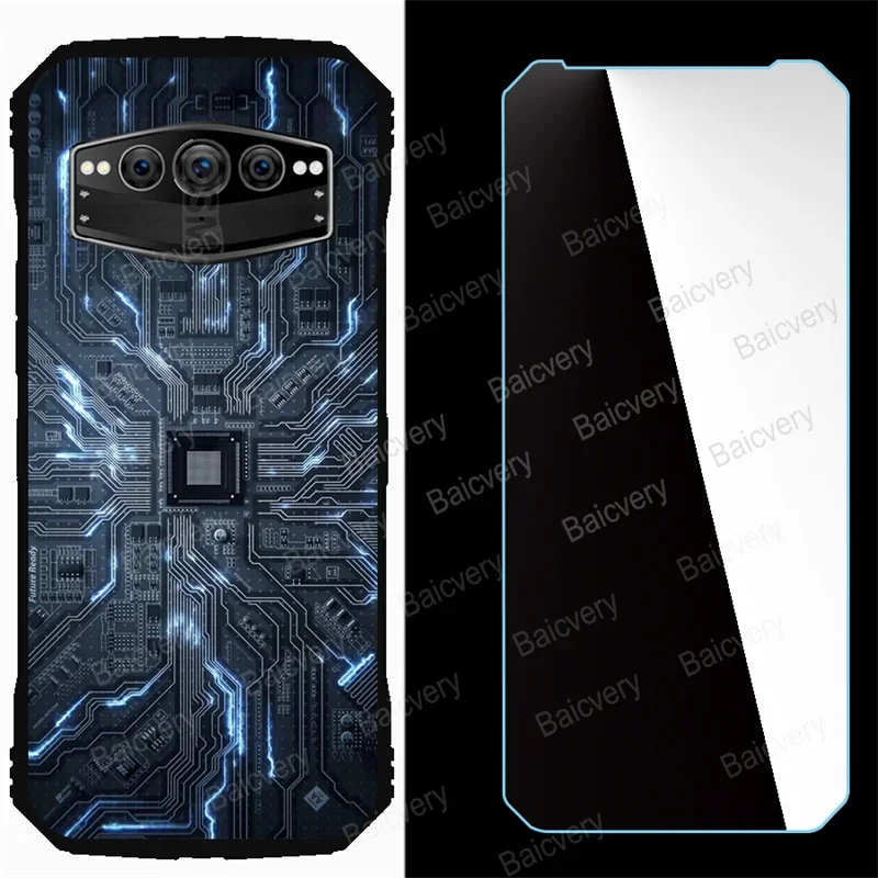 Per Doogee S100 Pro Per Doogee V30T Per Doogee S100Pro Pattern Case Nuovo Design Cover Per Telefono Con Pellicola In Vetro Temperato