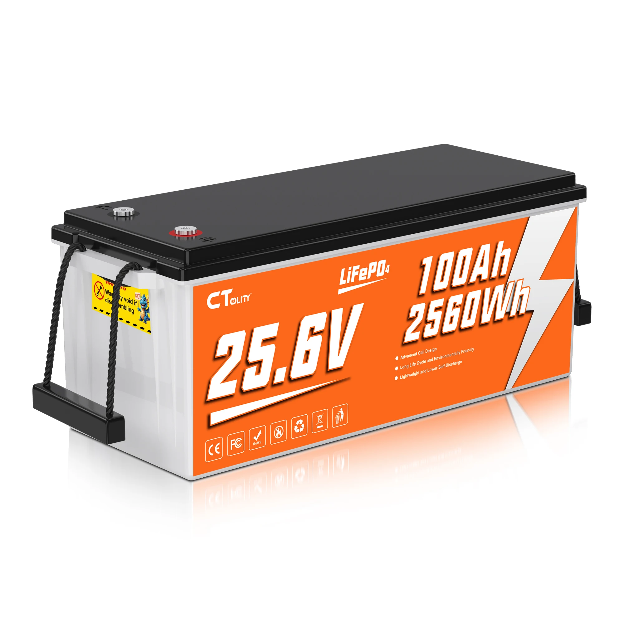 1 PC 25.6V 100Ah