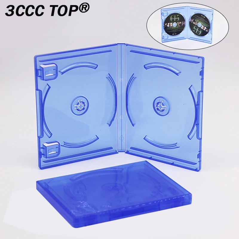 1/2/6/8/10 Cd Case Storage Box Blu-Ray Custodie Di Ricambio Per Giochi Scatola Protettiva Per Ps4 Ps5 Cd Dvd Dischi Storage Staffa Box 1 Pz