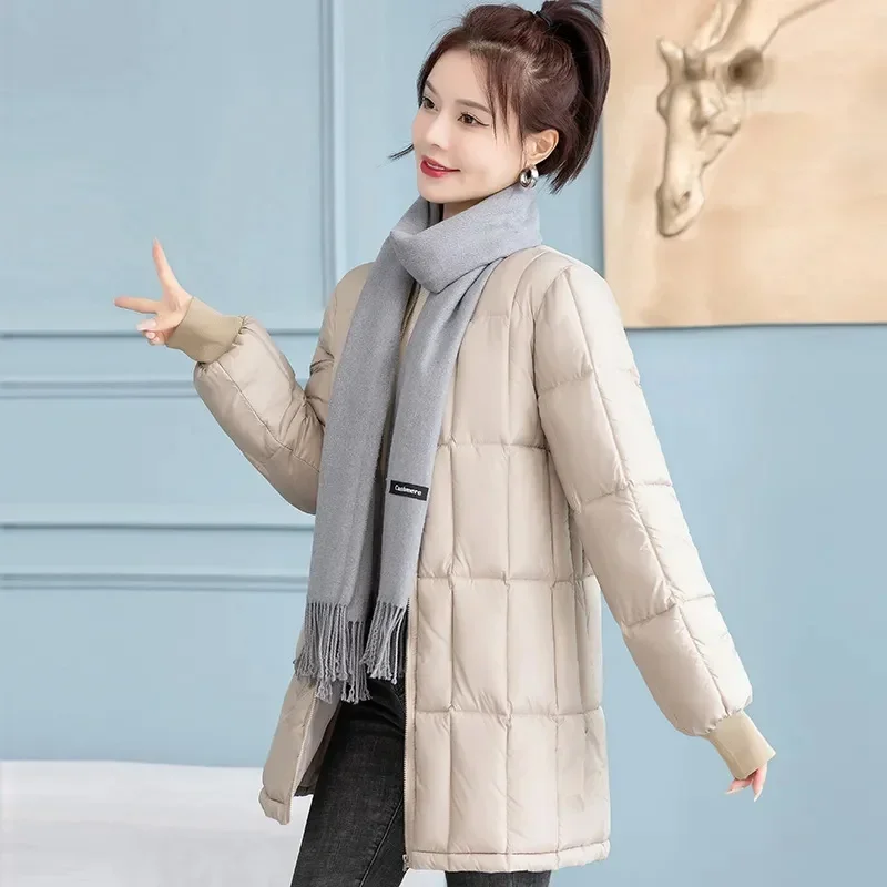 

COKAL Winter Jacket High Quality coat Korean fashion trend Fur collar Warm lined snow Wear padded casual women's wear