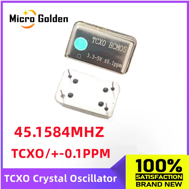 (1개) 45.1584M 45.1584MHZ TCXO 직사각형 온도 보상 수정 발진기 D..