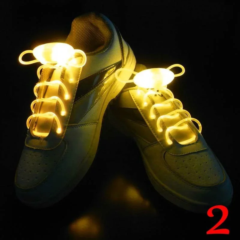 1 Pair Luminous Shoelaces Flat Sneakers Canvas Shoe Laces Glow In The Dark Night Color Fluorescent Shoelace Shoe Accessories