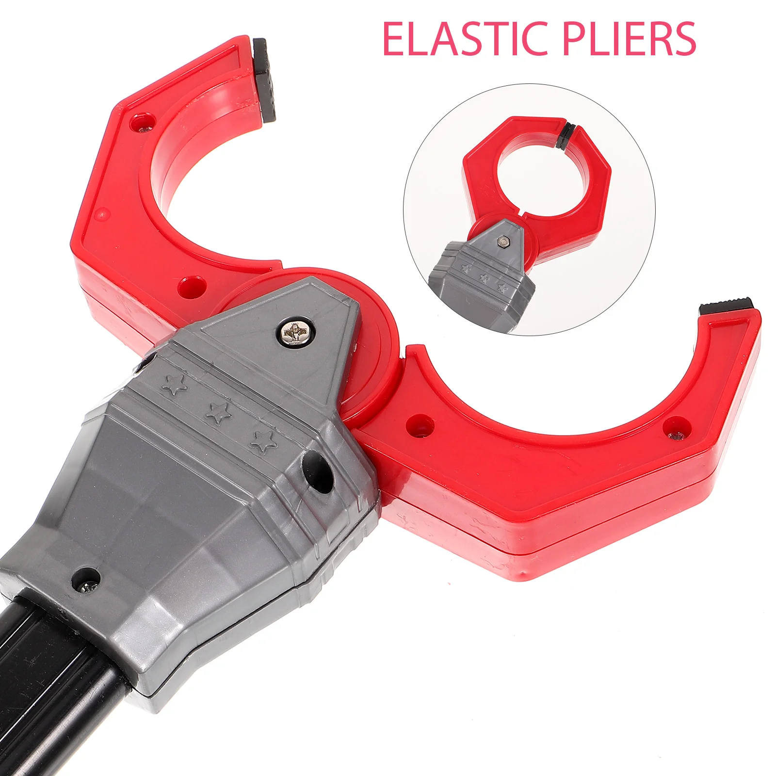 Mechanical Arm Kids Trash Picker Long Handle Abs Garbage Clamps Pickup Clip Funny kids trash picker