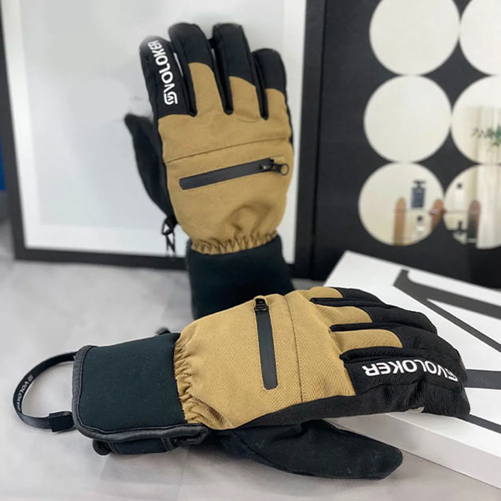 Cycling Gloves Touch Screen Motorcycle Gloves Windproof Snowboard Gloves Cold Weather Gloves for Men and Women 3