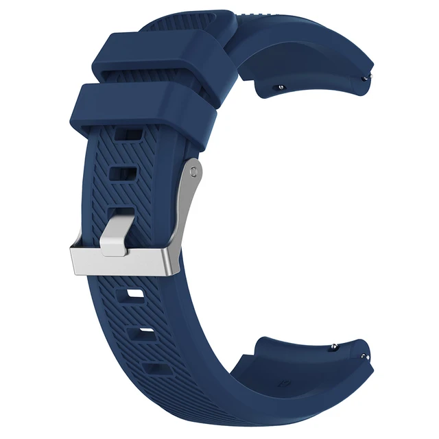 Colorful Soft Silicone Sport Strap, 22mm Bracelet