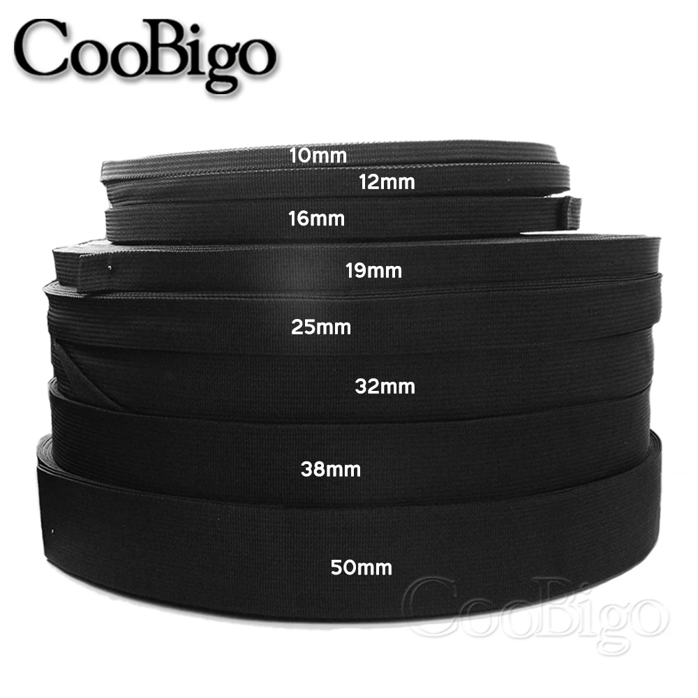 Polyester Fibre Webbing Ribbon Band Strap Tape polyester webbing ribbon webbing ribbon Dog Collar Harness Outdoor Backpack Bag Parts 10Yards