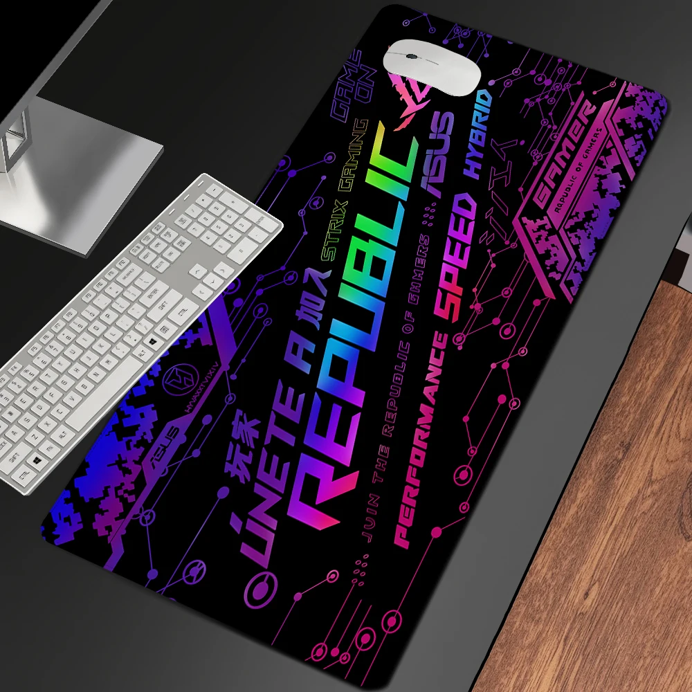 

Asus Rog Mouse Pad Gamer HD XXL Home Custom Keyboard Pad Desk Mats Asus Soft Laptop Anti-slip Natural Rubber Office Mouse Mat