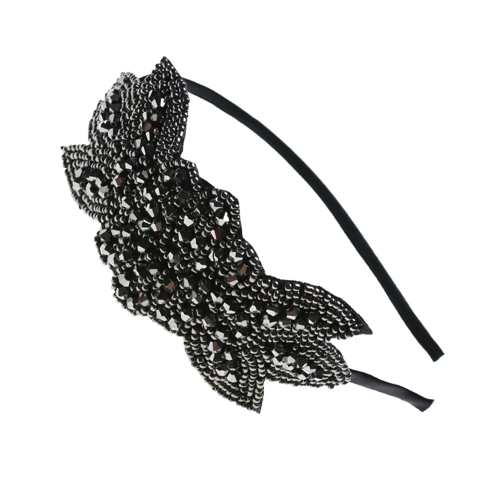 Party Beads Hair Headdress Jewelry Fashion Hoop Headwear Women's Girls Accessories 5