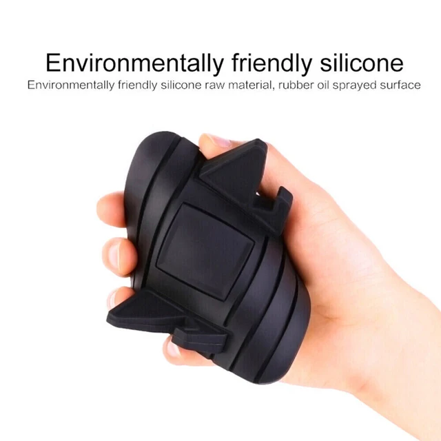 Convenient One Hand Operation Anti Slip Mat Frame Buckle Applicable Inch Mobile Phones Black Easy To Clean GPS Stand 5