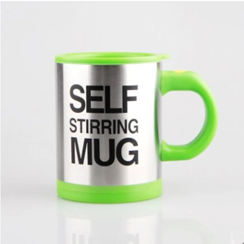 400ml Mugs Automatic Electric Lazy Self Stirring Mug Cup Coffee Milk Mixing Mug Smart Stainless Steel Juice Mix Cup Drinkware 