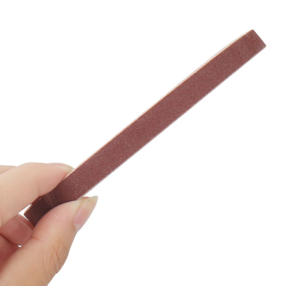 330x10mm Schleif band Aluminium oxid Zirkonia Schleif bänder Grit40-800 für Holz Weich metall Schleifen Polieren 25 Stück – Detail 7