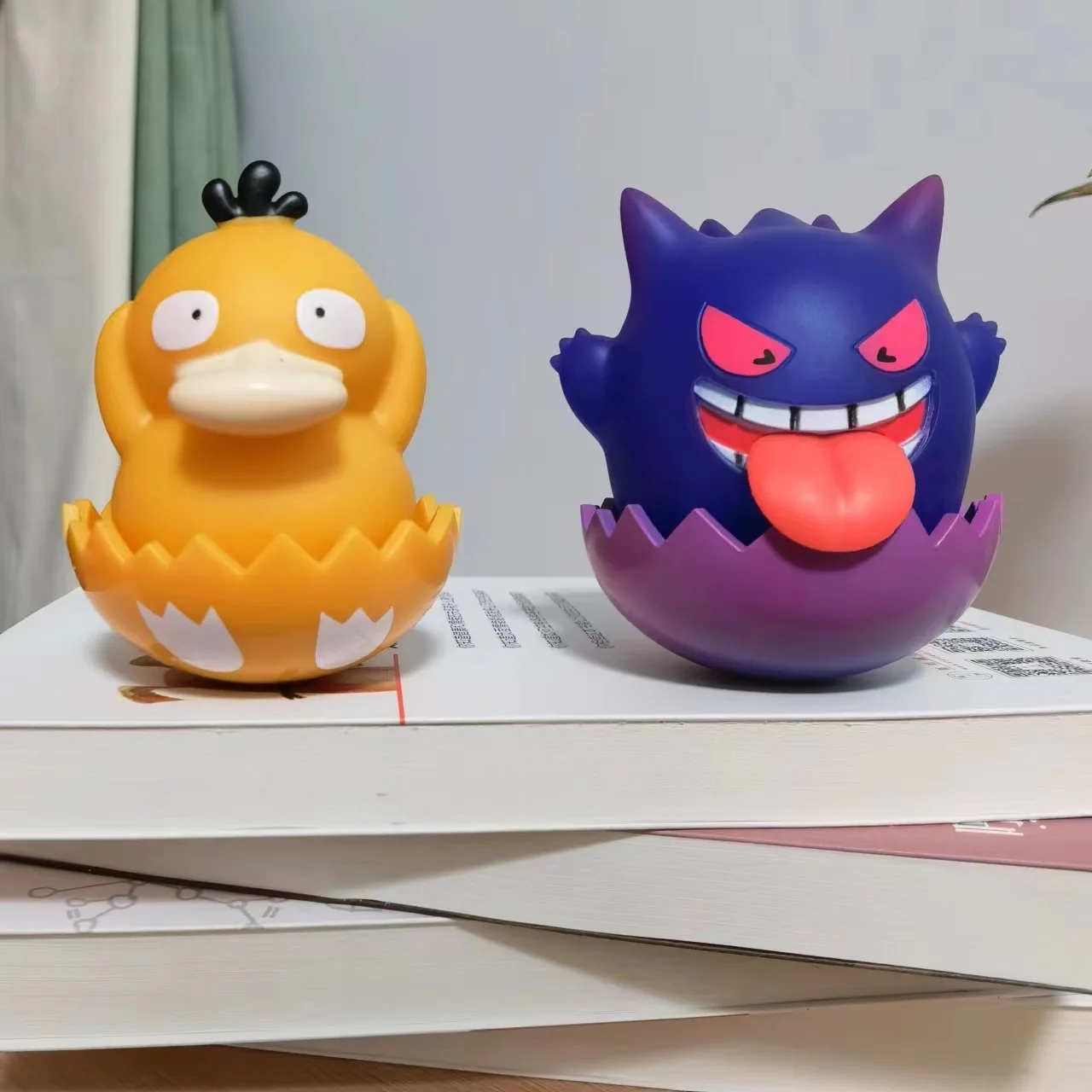 Gobelet Pokemon Pikachu jusqu'à canard Gengar, 4 pièces, figurines Anime,  modèle de jouet, ornements de voiture créatifs, décoration de gâteau,  cadeau de collection - AliExpress