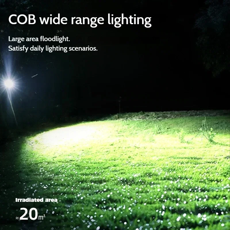 WT7 Flashlight Rechargeable Waterproof Long Distance