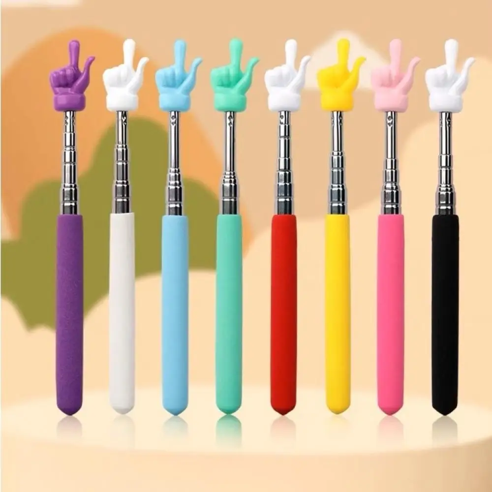 

Retractable Steel Baton Children's Finger Reading Teaching Pointer Teaching Supplies