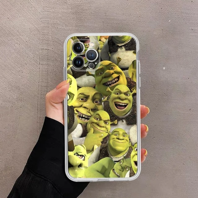 Cartoon Funny Movie S-Shrek Phone Case For iPhone 14 13 12 Mini 11 Pro XS  Max X XR SE 6 7 8 Plus Soft Silicone Cover - AliExpress